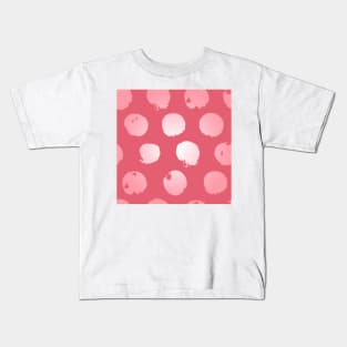 Coral Pink Kids T-Shirt